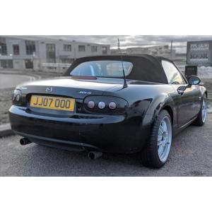 ジャスパフォーマンス テールライトカバー グロスブラック NC