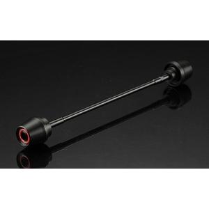 VORGUE フロントアクスルスライダー BLK／RED アクスルナット30mm用