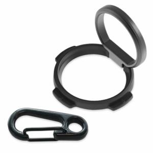 クアッドロック QUAD LOCK  9348943005012 スマートフォンリング  Smart Phone Ring + Carabin