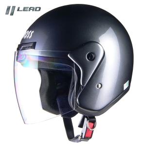 LEAD リード工業   4952652007431 ガンメタ　CR-720 ジェット ヘルメット ジェットヘル フリーサイズ フリー 57ｃ