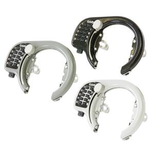 ゴリン  自転車用ロック GR-500V　プッシュ式リング錠  ホワイト、シルバー、ブラック 自転車の盗難予防に 鍵交換 取り付け径 ： φ13mm 一般シティサイクル