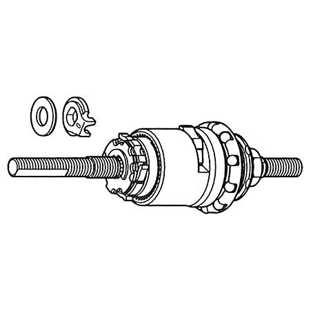 シマノ SHIMANO 自転車用ホイールパーツ SG-3R40　インター3　内部一式　ローラーブレー...