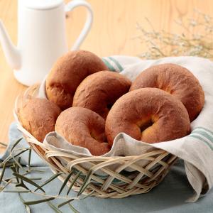 低糖質パン ふすまベーグル プレーン 8個 /糖質制限 ふすま ダイエット 糖質オフ 食物繊維 ロカボ フスマ 冷凍パン