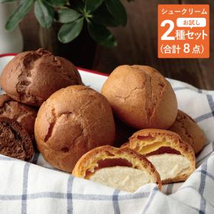 低糖質 スイーツ シュークリーム 2種8個セット ダイエット