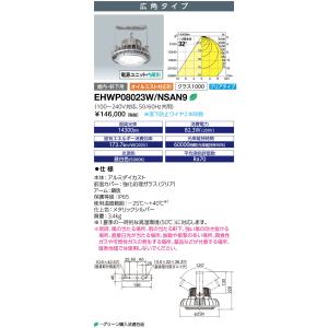 岩崎電気 送料無料 ECF6040SW/NSAN8/DG (ECF6040SWNSAN8DG