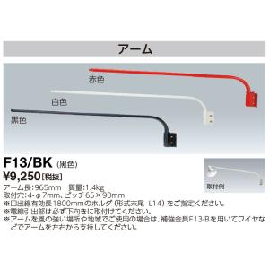 岩崎電気(IWASAKI)サイン広告照明 F13/BK（F13BK）