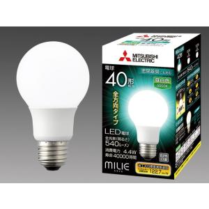 三菱電機 LDA4N-G/40/S-A LEDランプ 昼白色 全方向 一般電球40形 口金E26 『LDA4NG40SA』｜tekarimasenka