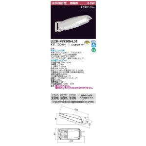 Panasonic（パナソニック） NNY20378LE1 電力柱取付型 LED防犯灯10VA