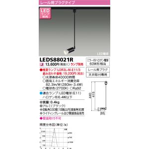 LEDスポットライト TOSHIBA(東芝) LEDS88021R｜tekarimasenka