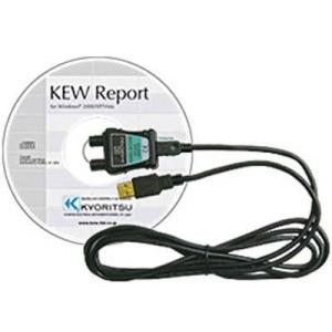 共立電気計器 MODEL8212-USB USB通信セット USBアダプタ＋KEW Report（ソ...