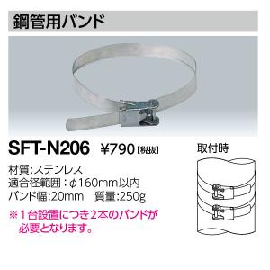 岩崎電気 SFT-N206 (SFTN206) LED防犯灯 鋼管用バンド