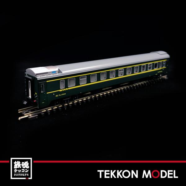 Nゲージ KUNTER 11-117G #676230 硬臥車 単品 （緑）在庫品