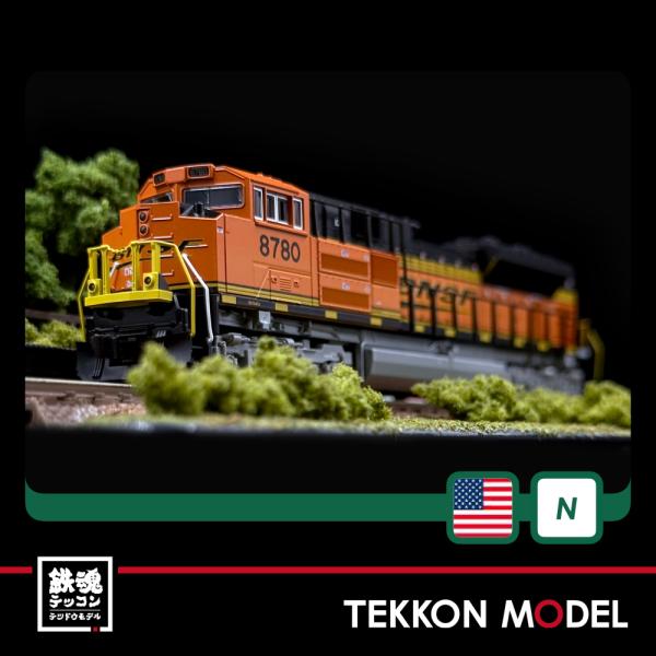Nゲージ KATO USA 176-8526 EMD SD70ACe ノーズヘッドライト BNSF ...