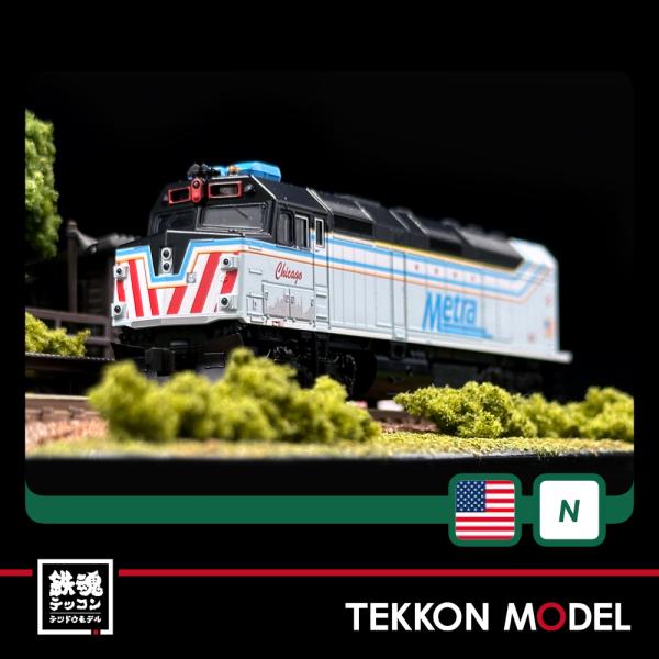 Nゲージ KATO USA 176-CHICAGO F40PH シカゴ・メトラ #104 City ...