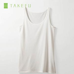 TAKEFU〔竹布〕 タンクトップ  レディース　抗菌 消臭 制電性 吸湿 吸水性 温熱効果｜tekuteku-net