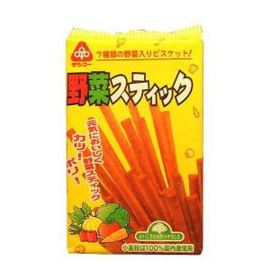 サンコー　7種類の野菜入りビスケット 「野菜スティック」　120g｜tekuteku-net