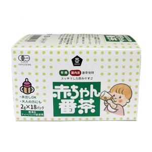 ムソー　有機赤ちゃん番茶〔ティーバッグ〕　2g×18パック｜tekuteku-net