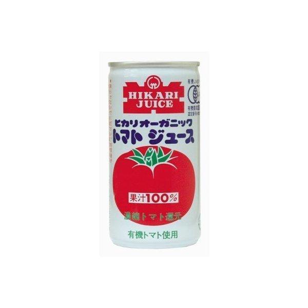 ヒカリ　オーガニックトマトジュース〔有塩〕190g