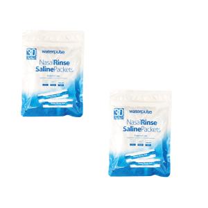 精製塩 (2.7g/1包)×30包×2＝ (60回分) 300mlボトル専用 　鼻うがい 塩 鼻洗浄