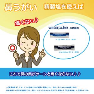 精製塩 4.5g×30包×5(150回分) 5...の詳細画像3