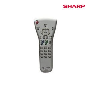 SHARP 液晶テレビ用 リモコン(シルバー)(010 638 0067) (シャープ) 010