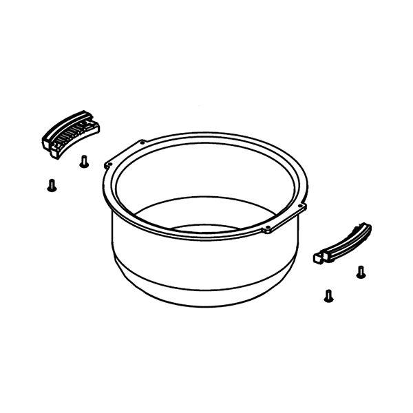 炊飯器用 内釜(234 380 0350) SHARP (シャープ) 234-380-0350★