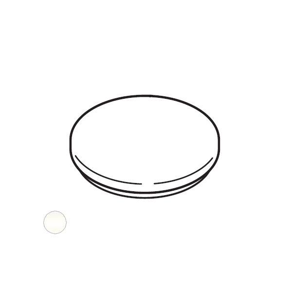 [部品]加湿セラミックファンヒーター用 タンクカバーフタ(ホワイト系)(252 117 0210) ...