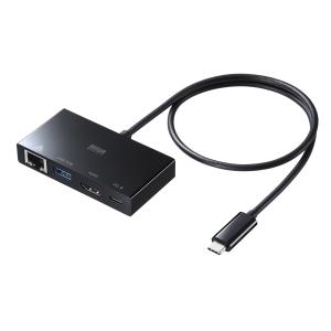 USB Type-Cマルチ変換アダプタ SANWA SUPPLY (サンワサプライ) AD-ALCMHL1BK｜telaffy