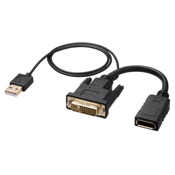 DVI-DisplayPort変換アダプタ(4K/30Hz) SANWA SUPPLY (サンワサプ...