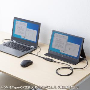 HDMI-Type-C(DP Altモード)変...の詳細画像1