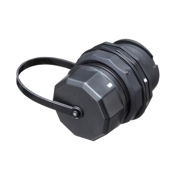 パネルマウント対応 RJ-45中継アダプタ(カテゴリ6A・STP・防水防塵) SANWA SUPPL...