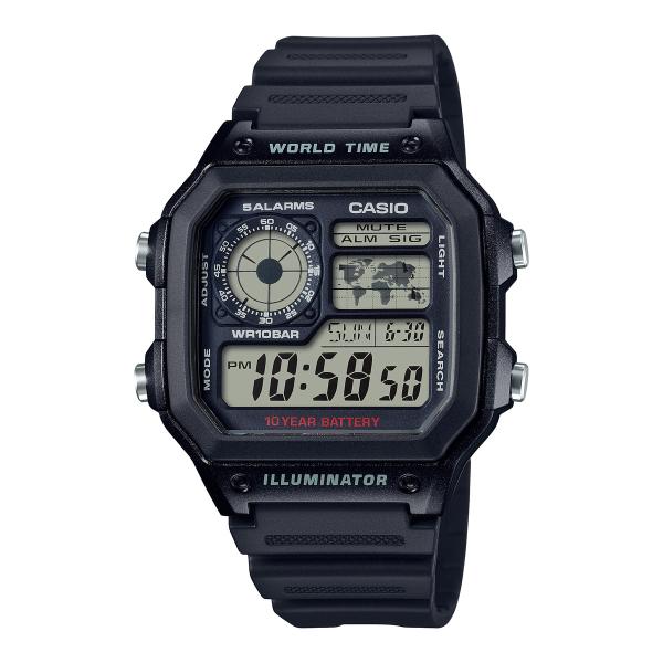 CASIO Collection 多機能デジタルウオッチ CASIO (カシオ) AE-1200WH...