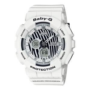 Baby-G LOVE THE SEA AND THE EARTH WILDLIFE PROMISING コラボレーションモデル グレビーシマウマ CASIO (カシオ) BA-120WLP-7AJR★｜telaffy