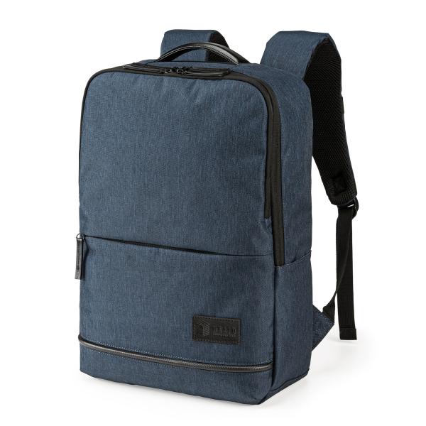 ビジネスカジュアルバッグ バックパック ノートPC収納15.6型 ネイビー SANWA SUPPLY...