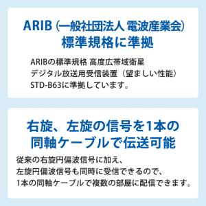 BS/110度CSアンテナ (45cm) 右左...の詳細画像3
