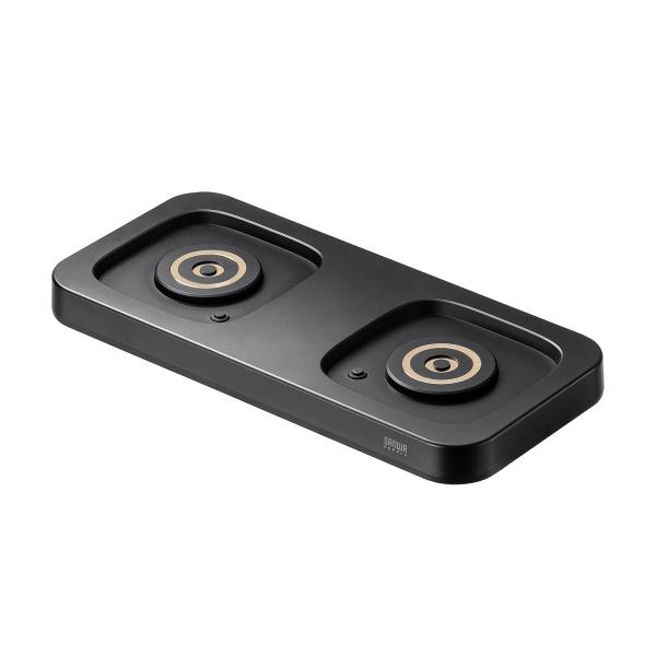 ハンドル一体型モバイルバッテリー専用充電トレイ(2台置き用) SANWA SUPPLY (サンワサプ...