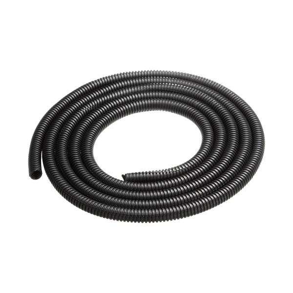 コルゲートチューブ(ブラック・2m巻き・内寸直径7.4mm) SANWA SUPPLY (サンワサプ...