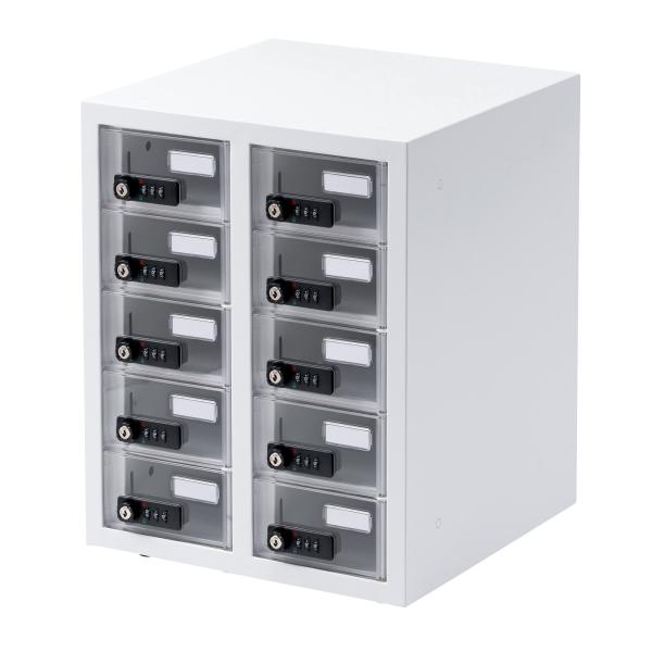 個別管理用スマートフォン保管庫 (内部が見える透明扉仕様) SANWA SUPPLY (サンワサプラ...