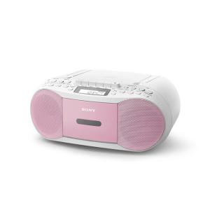CDラジオカセットレコーダー ピンク SONY (ソニー) CFD-S70-P