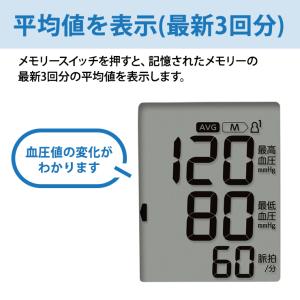 上腕式血圧計 CHUCシリーズ CITIZEN...の詳細画像5