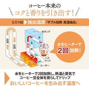 【特価セール】 コーヒーメーカー 珈琲通 ブラ...の詳細画像3