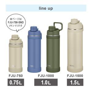 真空断熱スポーツボトル 0.75L サンド キ...の詳細画像5