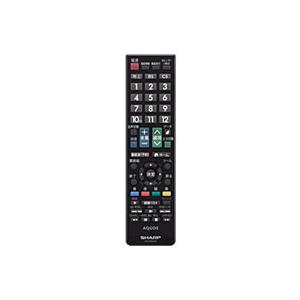 保守部品 テレビ用リモコン 0106380459 RRMCGB129WJSA SHARP (シャープ...