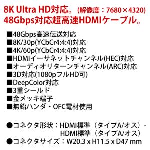 HORIC ハイスピードHDMIケーブル 1....の詳細画像1