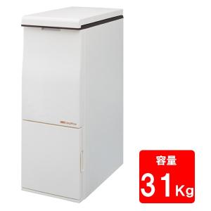 保冷米びつ クールエース 31kg エムケー精工 HK-131W[大型商品(沖縄は販売不可)]