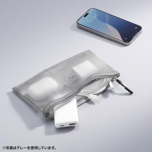 マルチメッシュケース(ブラック) SANWA ...の詳細画像5