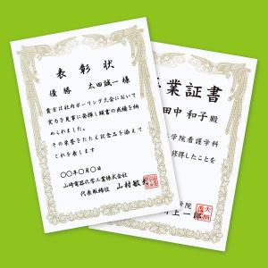 インクジェット用賞状(A4・縦・10枚入) SANWA SUPPLY (サンワサプライ) JP-SHA4TN2｜telaffy