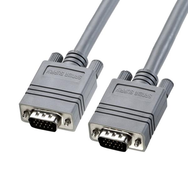 ディスプレイケーブル(複合同軸・アナログRGB・2m) SANWA SUPPLY (サンワサプライ)...