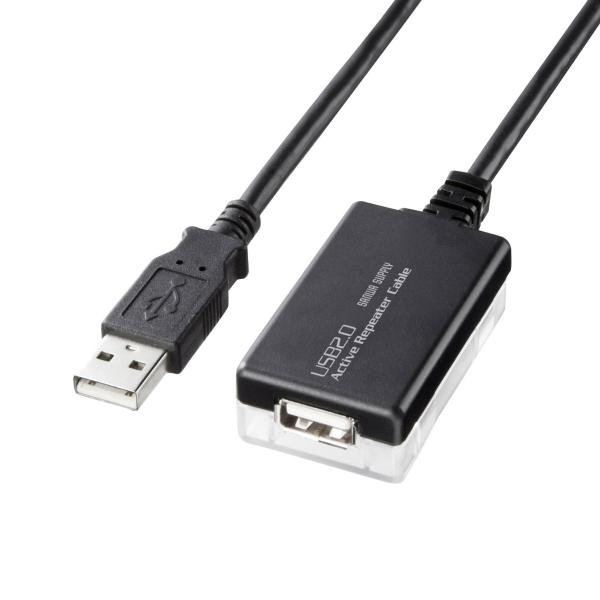 12m延長USB2.0アクティブリピーターケーブル SANWA SUPPLY (サンワサプライ) K...