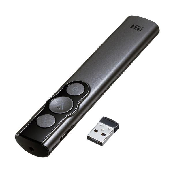 赤色レーザーパワーポインター(PSCマーク認証) SANWA SUPPLY (サンワサプライ) LP...